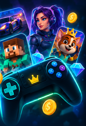 Gaming rewards artwork